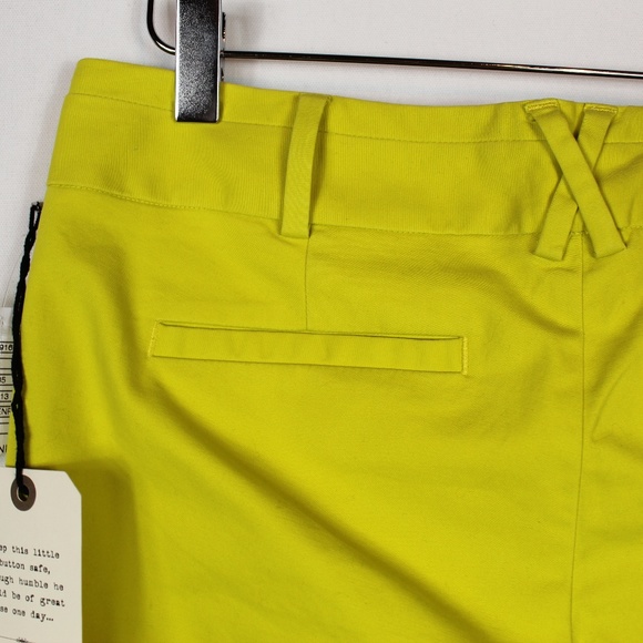 Anthropologie | Yellow crop trouser 8P NWT - Picture 7 of 7